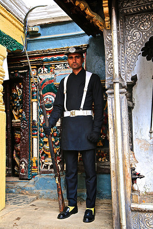 Royal coronation buildings, Kathmandu, Nepal