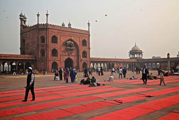 Jama Masjid Mosque (largest in India), New Delhi