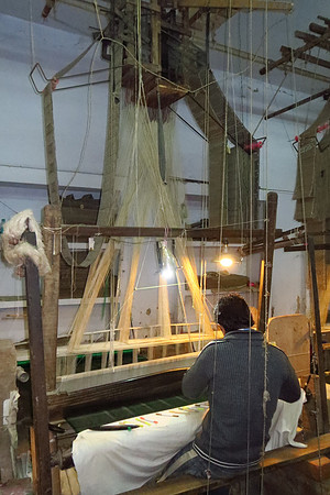 Silk weaving, Varanasi, India