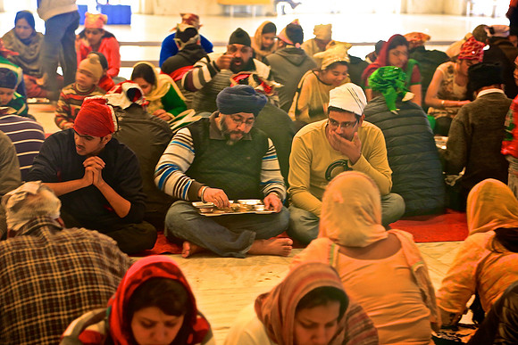 Gurudwara Bangla Sahib Sikh Temple - "Kitchen of the Sikh Temple" - built in 1783