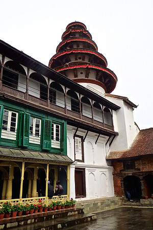 Royal coronation buildings, Kathmandu, Nepal