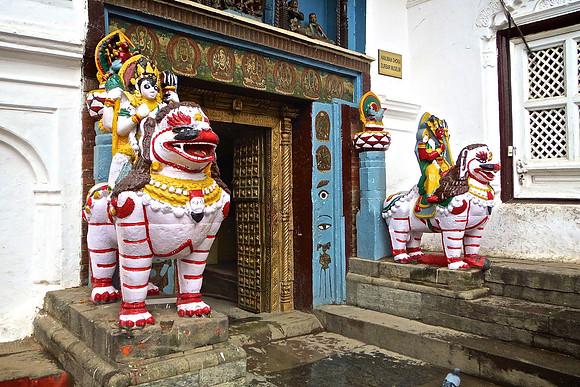 Royal coronation buildings, Kathmandu, Nepal
