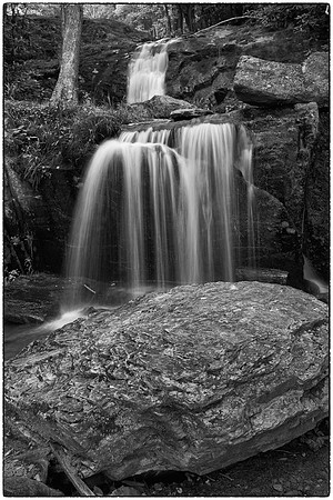 Waterfall at Waterfalls Park, Newland, North Carolina