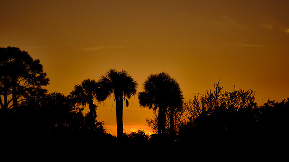 Sunset on Folly Beach, SC