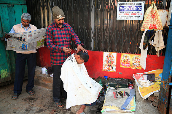 Downtown Calcutta, India