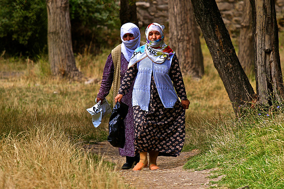 Two Turks on a stroll