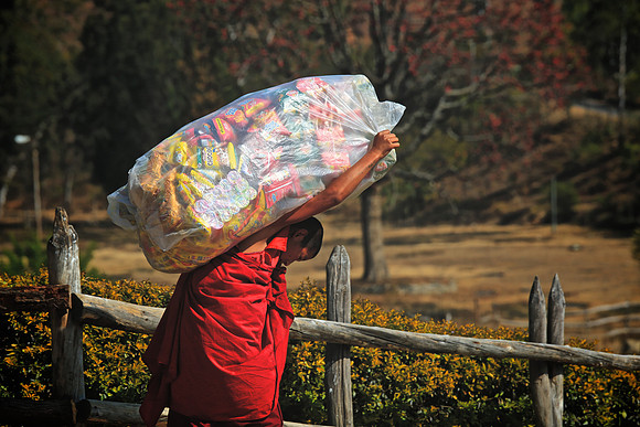 Punakha Dzong - "The Palace of Great Happiness" - built in 1637