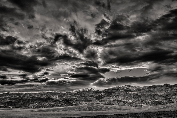 Storm over Titus Canyon, Death Valley NP, CA