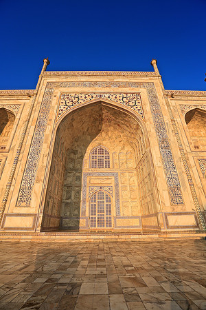 Taj Mahal - "Crown of Palaces" - built 1632-1653, Agra, India