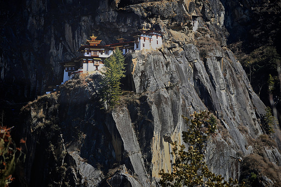 Taktzang Monastery - "Tiger's Nest" - built in 1692 at 10,000 feet