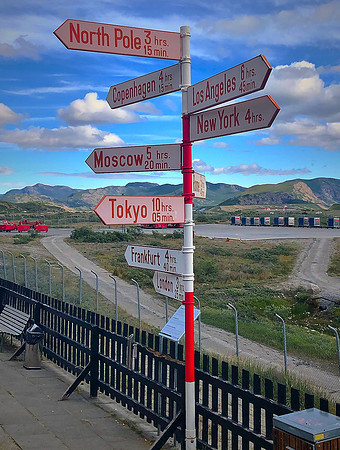 From Kangerlussuaq--3.25 hours from the North Pole--we caught our return flight to Boston.