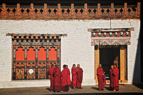 Punakha Dzong - "The Palace of Great Happiness" - built in 1637