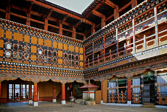 Rinpung Dzong, Paro, built in 1644