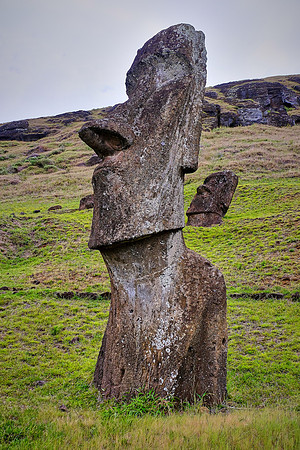 Moai, Easter Island, Chile