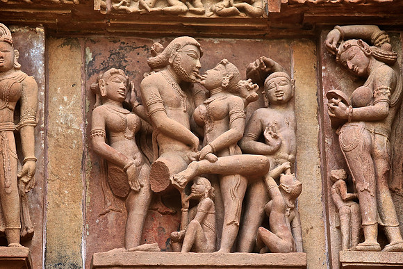 Khajuraho Temples, built in 9th to 11th centuries