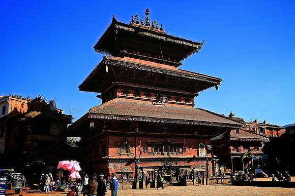 Bhaktapur town square (UNESCO World Heritage Site)