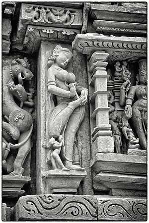 Khajuraho Temples, built in 9th to 11th centuries