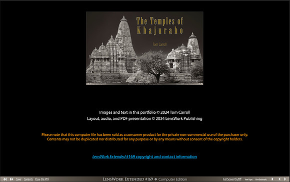 The Temples of Khajuraho, LensWork, No. 169, Sept 2024, pp 26-41.