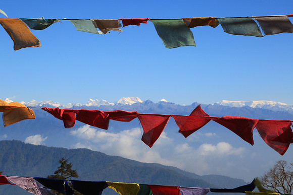 Bhutanese Himalayan Mountain Range, Dochula Pass