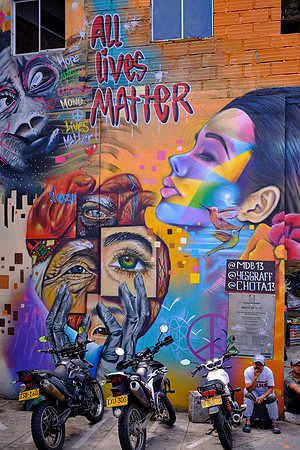 The Comuna is now a tourist attraction in Medellín.