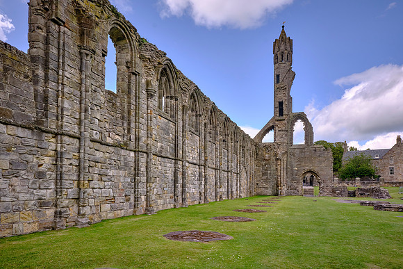 In 1559, a Protestant mob incited by John Knox ransacked the cathedral; the interior was destroyed.