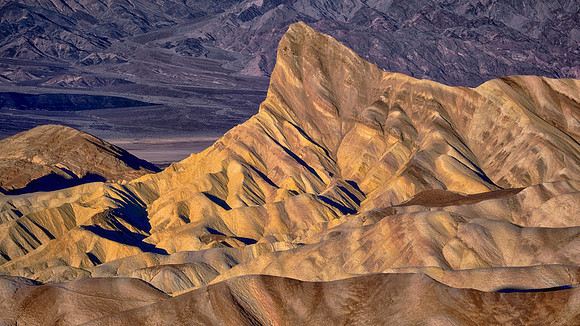 Sunrise, Zabriskie Point, Death Valley NP, CA