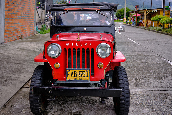 In Armenia we transferred from our bus to a fleet of jeeps to navigate the steep dirt roads to the coffee plantation.