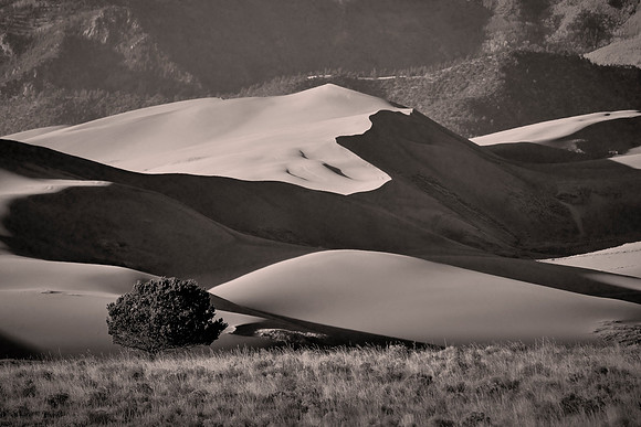 Sunset over Great Sand Dunes National Park, Colorado