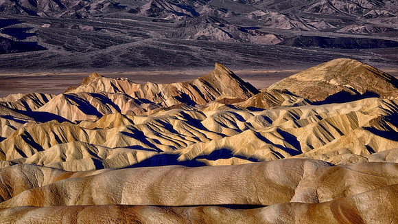 Sunrise, Zabriskie Point, Death Valley NP, CA