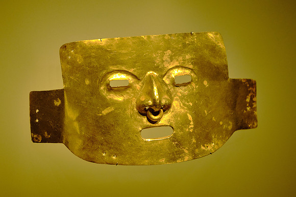 The Museum of Gold in Bogotá displays the largest collection of pre-Colombian gold in the world.