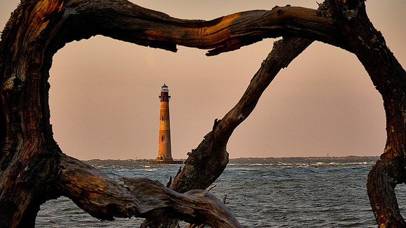 Sunset on Folly Beach, SC