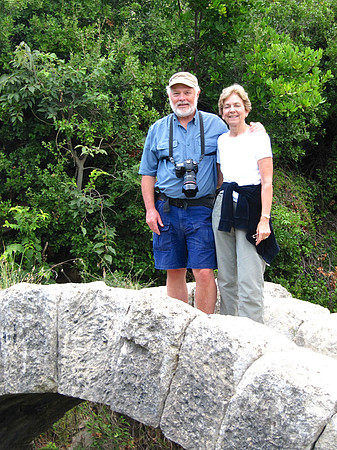 Roman foot bridge