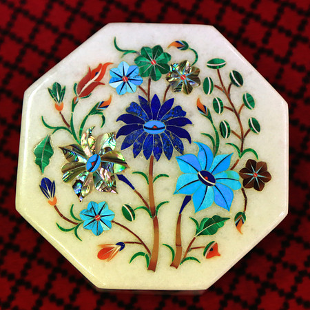 Marble cutting in Agra