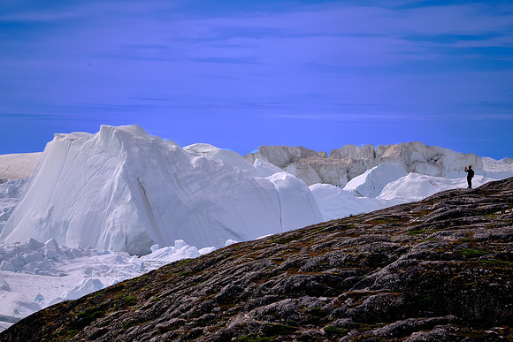 The Jakobshavn Glacier is the most productive glacier in the Northern Hemisphere.