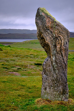 A small tomb was later inserted into the eastern part of the stone circle.