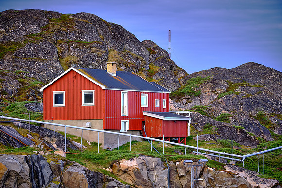 Sisimiut is the second-largest city in Greenland.