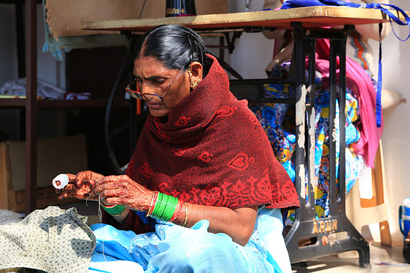 On the road to Agra, India