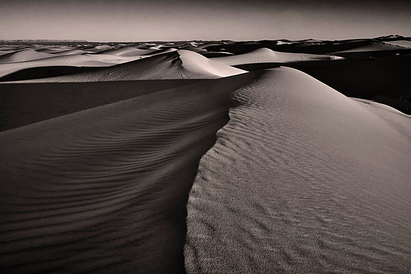 Sunset, Erg Chebbi Dunes, Merzouga, Sahara Desert, Morocco