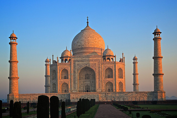 Taj Mahal - "Crown of Palaces" - built 1632-1653, Agra, India