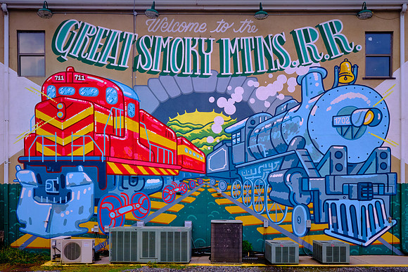 The Great Smoky Mountains Railroad, Bryson City, NC