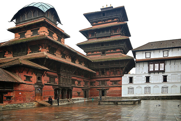 Royal coronation buildings, Kathmandu, Nepal