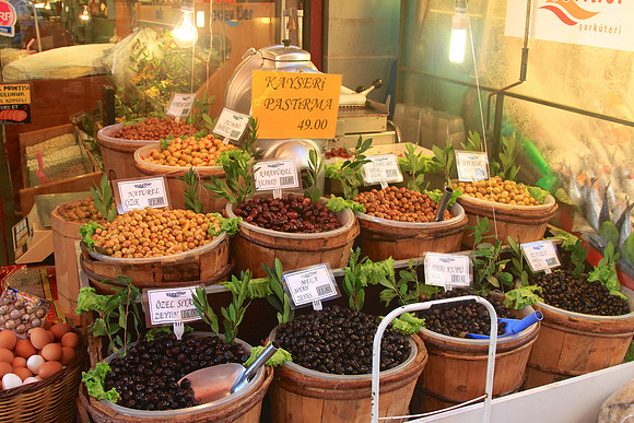 Istiklal Ave fish market, Istanbul
