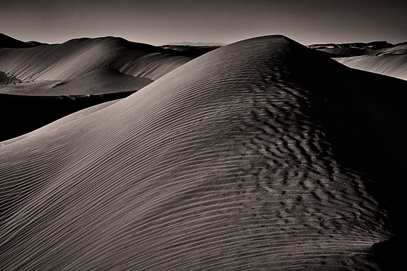 Sunset, Erg Chebbi Dunes, Merzouga, Sahara Desert, Morocco
