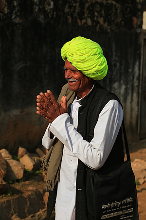 On the road to Agra, India