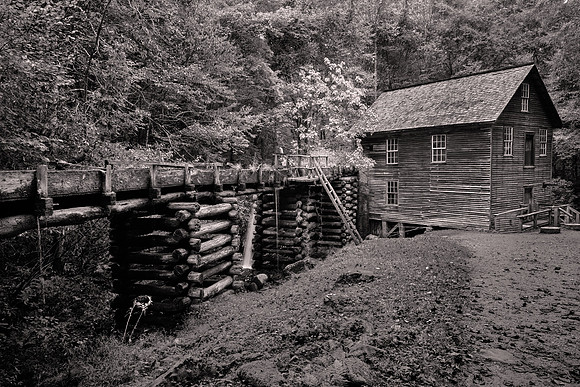 Mingus Grist Mill on Mingus Creek: built in 1886.
