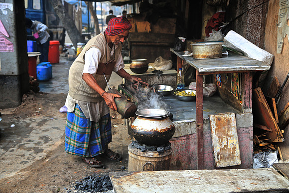 Downtown Calcutta, India
