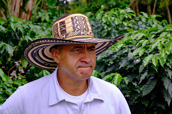 The coffee plantation is five acres.