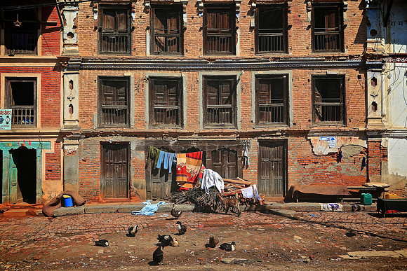 Rural life on the outskirts of Kathmandu