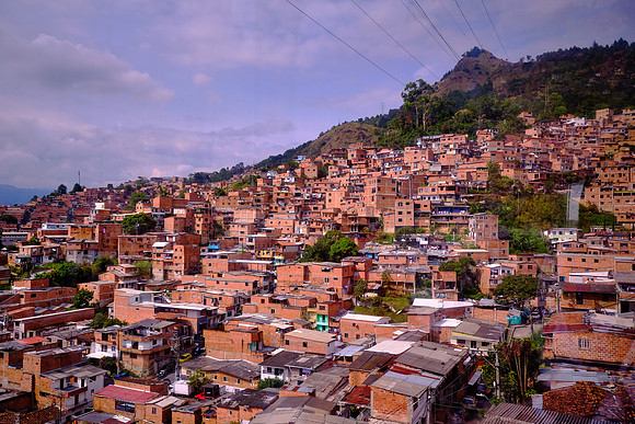 Medellín is the second-largest urban city in Colombia and has more than 4 million people.
